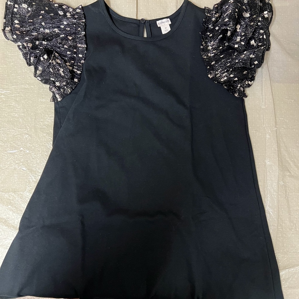 J. Crew Factory Girls’ tulle mix dress BB650